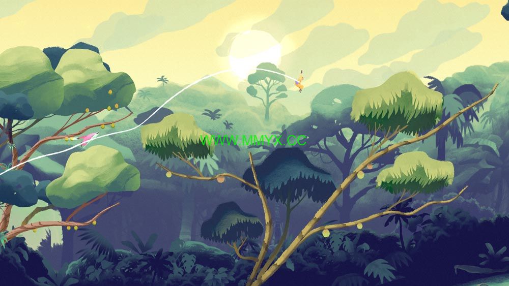 长臂猿传奇丛林之外 (Gibbon Beyond the Trees) 简体中文|纯净安装|横版手绘丛林冒险游戏