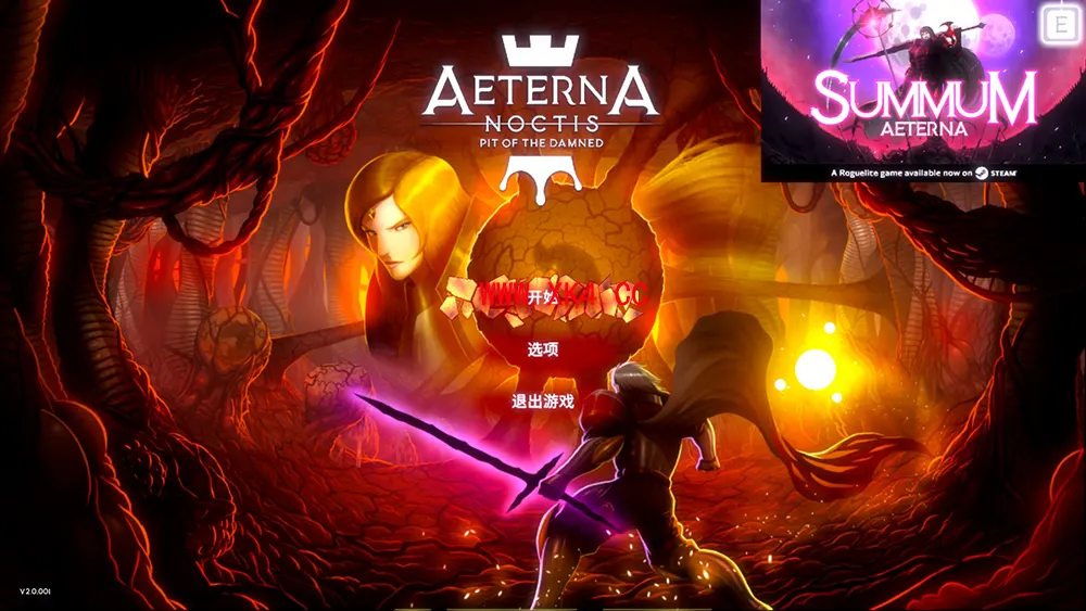 宇宙之光/永恒之夜(Aeterna Noctis)简中|PC|硬核2D手绘银河城游戏