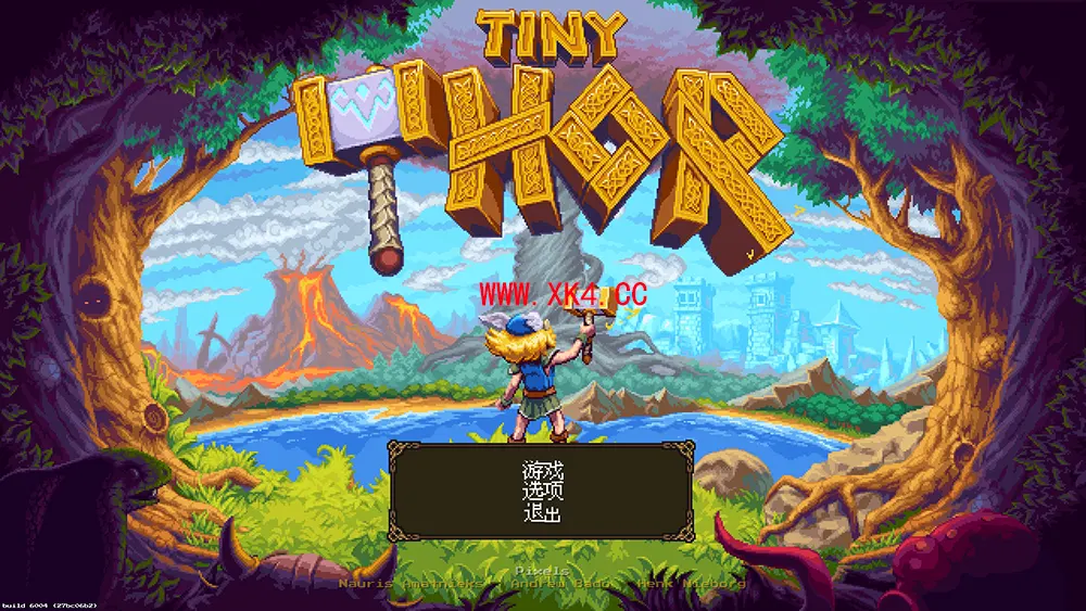 小雷神(Tiny Thor)简中|PC|复古2D横版动作冒险游戏