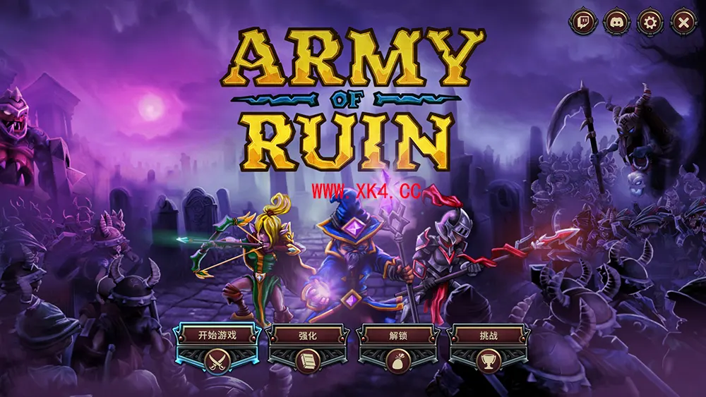毁灭军团 (Army of Ruin) 简中|PC|自动射击Roguelite游戏