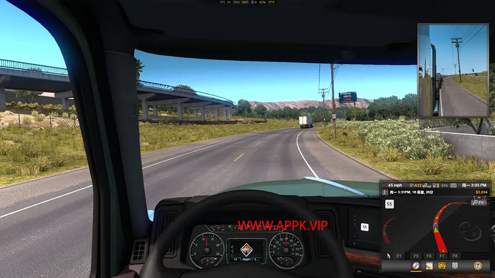 美国卡车模拟(American Truck Simulator)简中|PC|修改器|DLC|模拟驾驶运输游戏