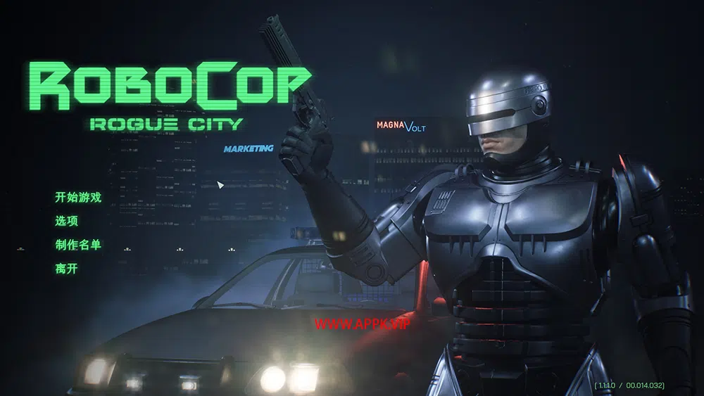 机械战警暴戾都市(RoboCop: Rogue City)简中|PC|FPS|修改器|动作射击游戏