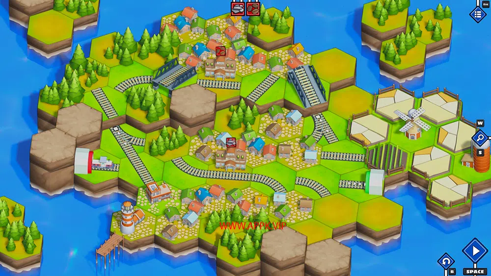 铁路群岛2(Railway Islands 2 Puzzle)|简中|PC|PUZ|极简放松益智游戏