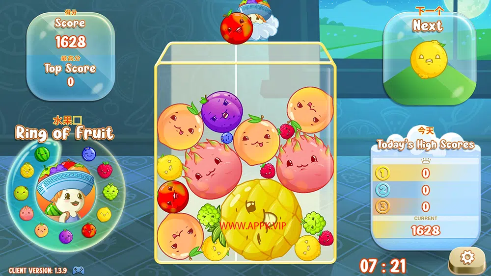 我的西瓜西瓜游戏(My Suika – Watermelon Game)简中|PC|PUZ|西瓜合并解谜游戏