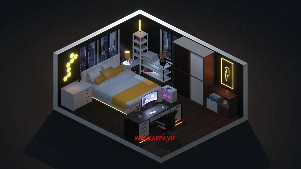 我的梦想卧室(My Dream Setup)简中|PC|SIM|解压卧室模拟建造游戏